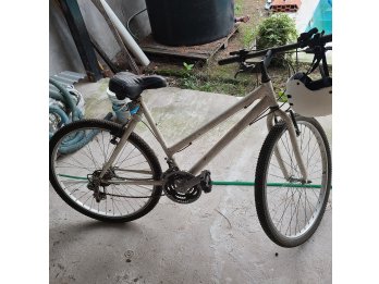 Vendo bici cuadro mujer, blanca