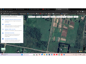 Venta de terreno