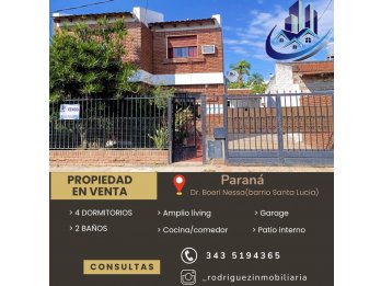 Amplia propiedad en venta , excelente zona.