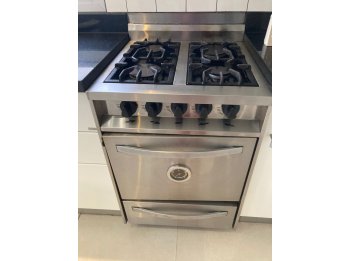 Cocina Industrial Kokken acero inox 60 cm