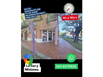SERVICIO TECNICO RAPARACION La Paz 601 y Misiones (Pna)