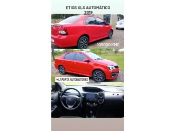 ETIOS XLS AT 109OOO KMS IMPECABLE