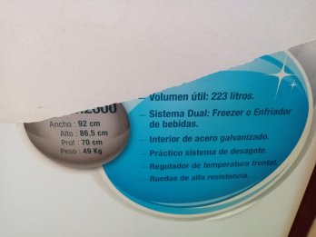 Freezer Horizontal Standard Electric 223lts (Usado)