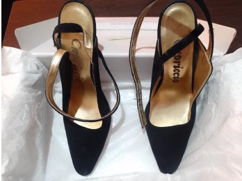 Zapatos gamuzados