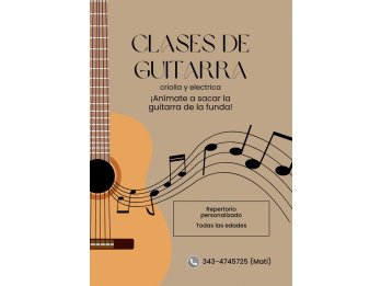 Clases de guitarra - ¡Anímate a sacarla de la funda!