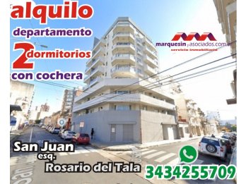 Alquilo Departamento de 2 dormitorios en Parana