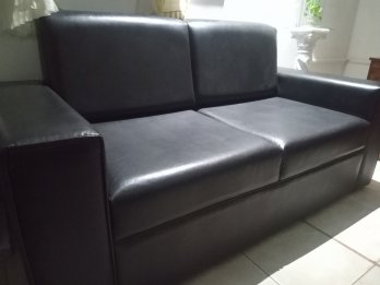 Sillón de dos cuerpos
