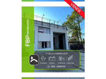 Galpón en venta | Blas Parera 2137
