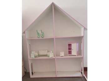 Casita de muñecas con accesorios