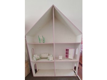 Casita de muñecas con accesorios