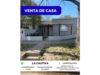 🏡 VENTA de CASA en ESQUINA - LA CAUTIVA, PARANÁ 🌳