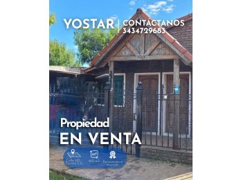 Terreno con dos casas en venta