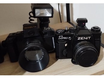 Cámara fotográfica réflex para colección