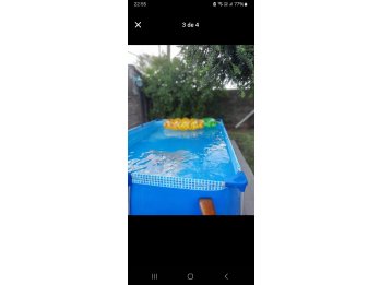 Pileta Pelopincho 2*3 con bomba Best Way y cubre nylon