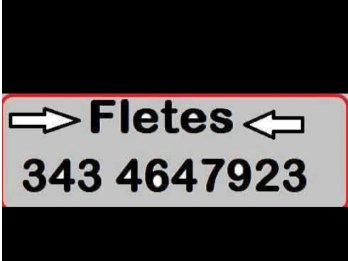 Fletes en parana santa fe y mas