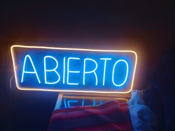 Carteles en Neon LED