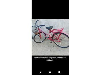 Bici rodado 26. Vendo