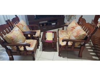 vendo sillones de algarrobo