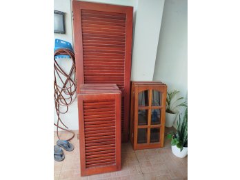 Vendo ventanas de cedro