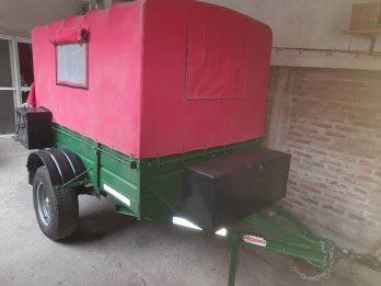 Trailer multiples usus carga 2 toneladas