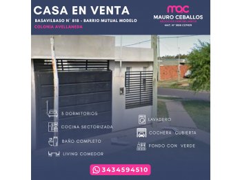 HERMOSA CASA EN VENTA