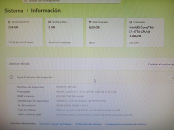 Vendo CPU Intel i7