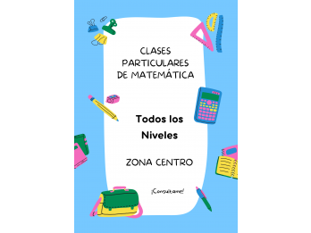 CLASES DE MATEM&Aacute;TICA