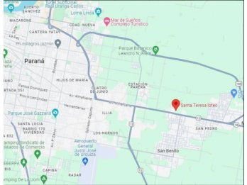 LOTE EN VENTA - SANTA TERESA - CNIA AVELLANEDA