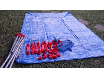 Pileta de lona + accesorios