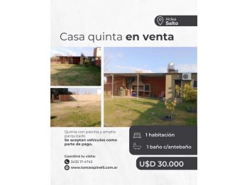 QUINTAS EN VENTA - ELEGI LA QUE MEJOR SE ADAPTE A VOS!