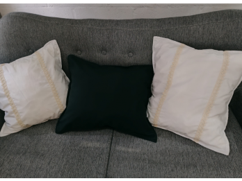 Set de 3 almohadones grandes combinados
