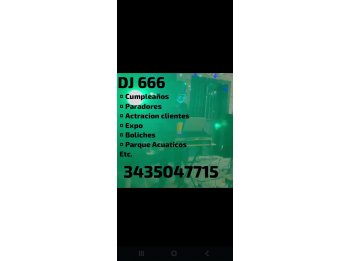 SERVICIO DJ 666
