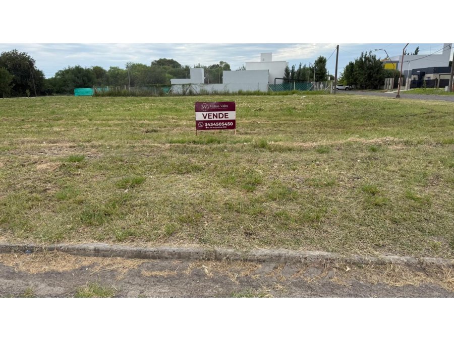HERMOSO TERRENO CON FRENTE A RN11, FRENTE AL INTA. 600 M2