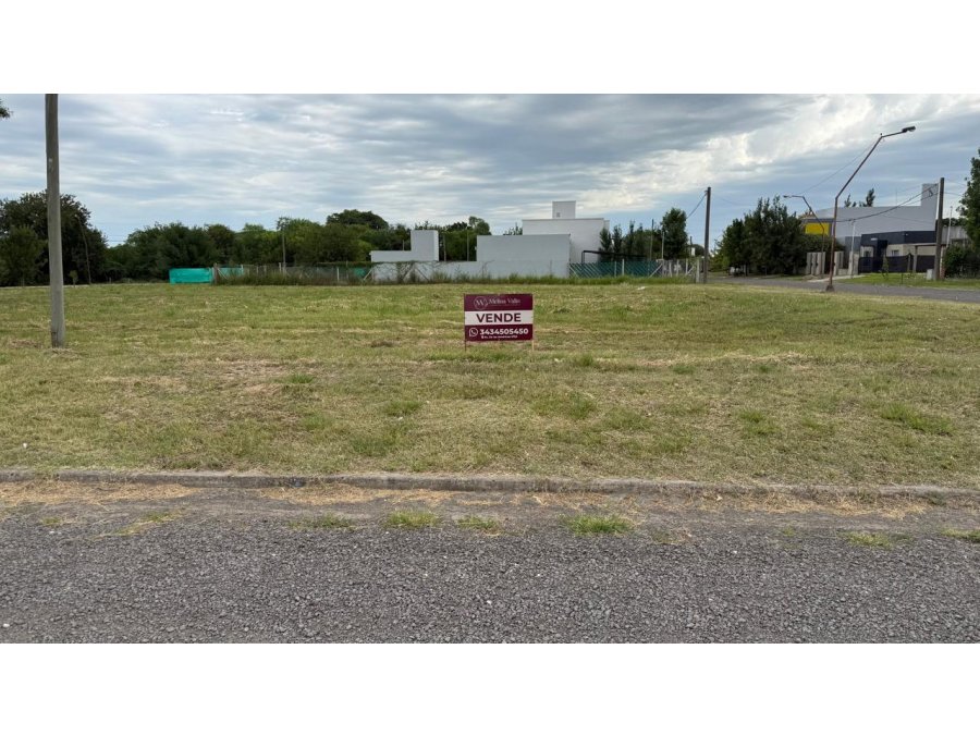 HERMOSO TERRENO CON FRENTE A RN11, FRENTE AL INTA. 600 M2