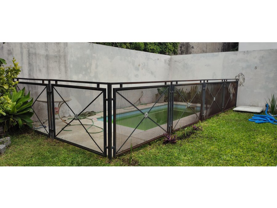 Rejas para cerco de pileta