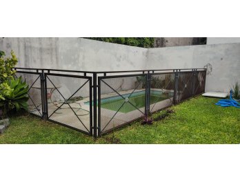 Rejas para cerco de pileta