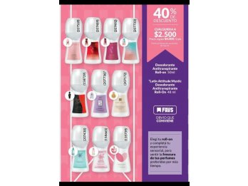 VENDO DESODORANTES a ROLL-ON de AVON