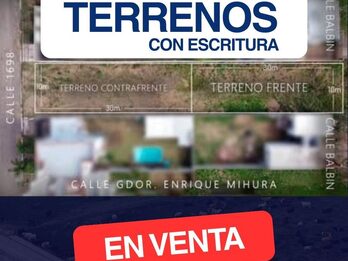 Dos terrenos. Zona aeropuerto Paraná