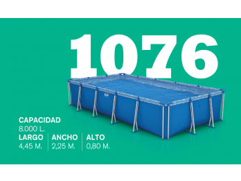 Pileta Pelopincho 1076 con capacidad de 8000L Usada