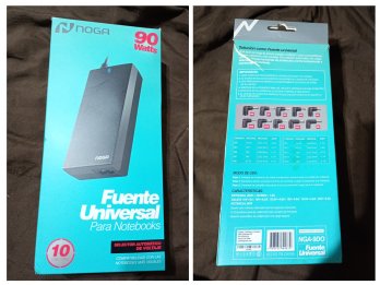VENDO CARGADOR UNIVERSAL NOGA
