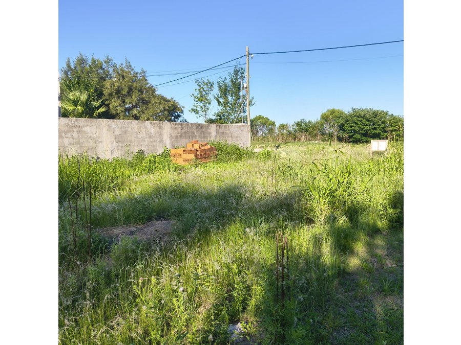 Colonia Ensayo loteo Santa Maria II lote en venta escriturad
