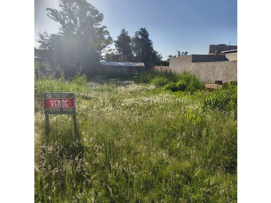 Colonia Ensayo loteo Santa Maria II lote en venta escriturad
