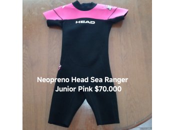 Traje Neopreno HEAD SEA RANGER JUNIOR PINK