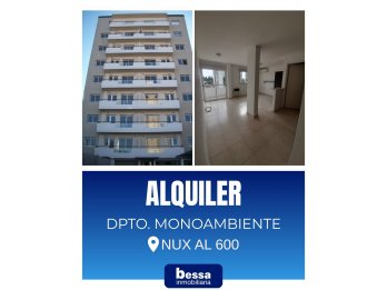 Monoambiente en alquiler