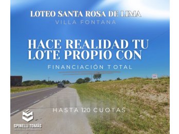 ACCED&Eacute; A  TU TERRENO 100% FINANCIADO