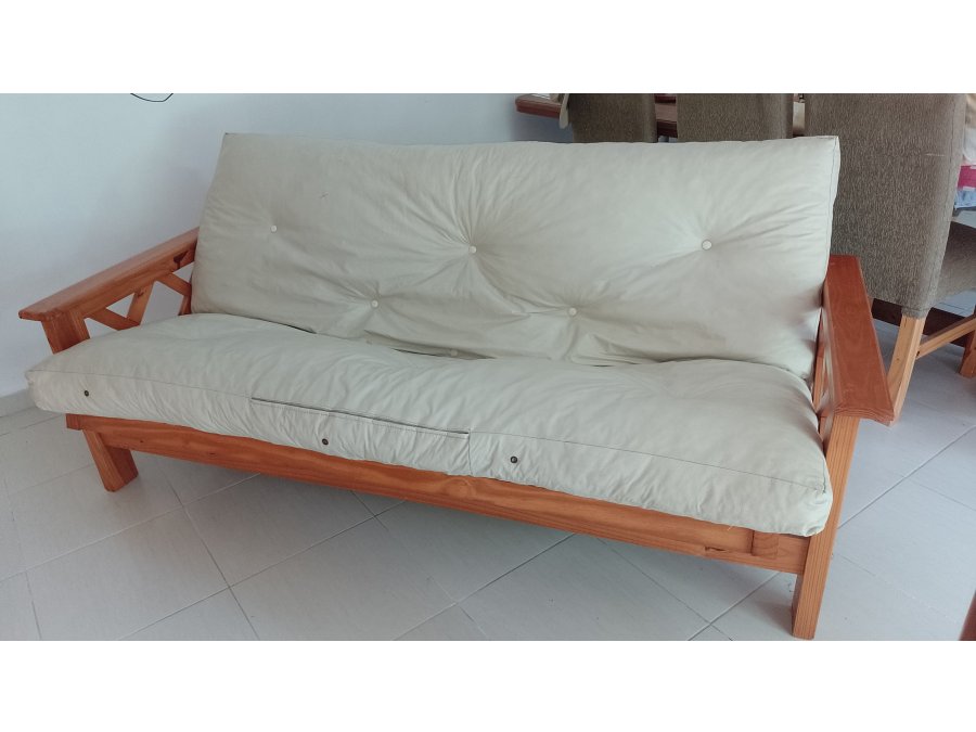 Futón Futon. Poco uso. Sillón excelente calidad.