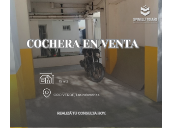 COCHERA EN VENTA