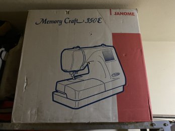 MAQUINA BORDADORA JANOME 350e -EN SU CAJA