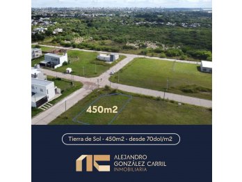 Lotes en Tierra de Sol