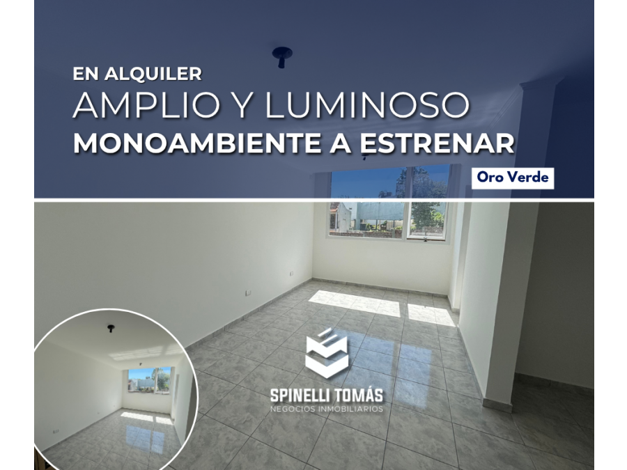 2 MONOAMBIENTES EN ALQUILER